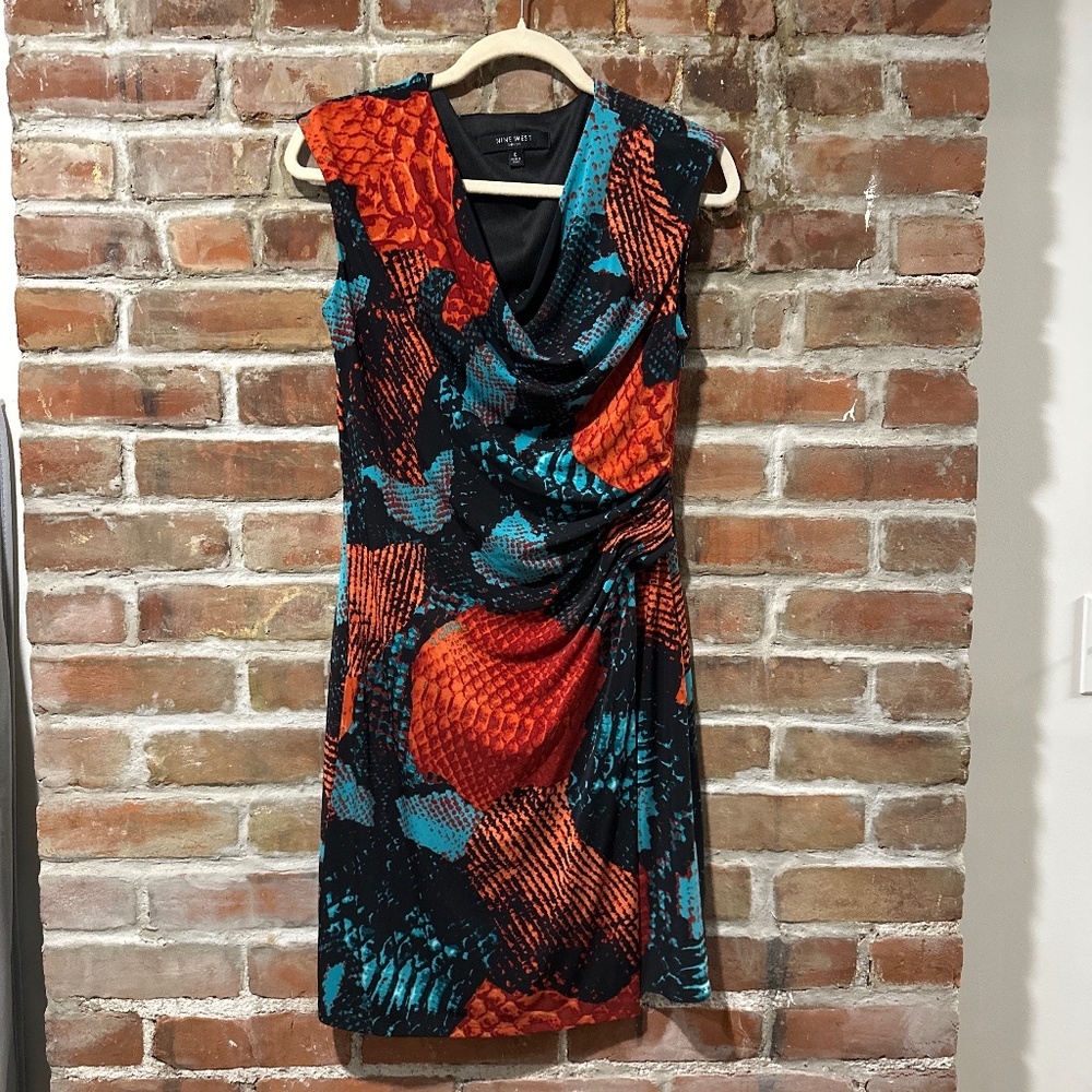 Nine West Cowlneck Dress